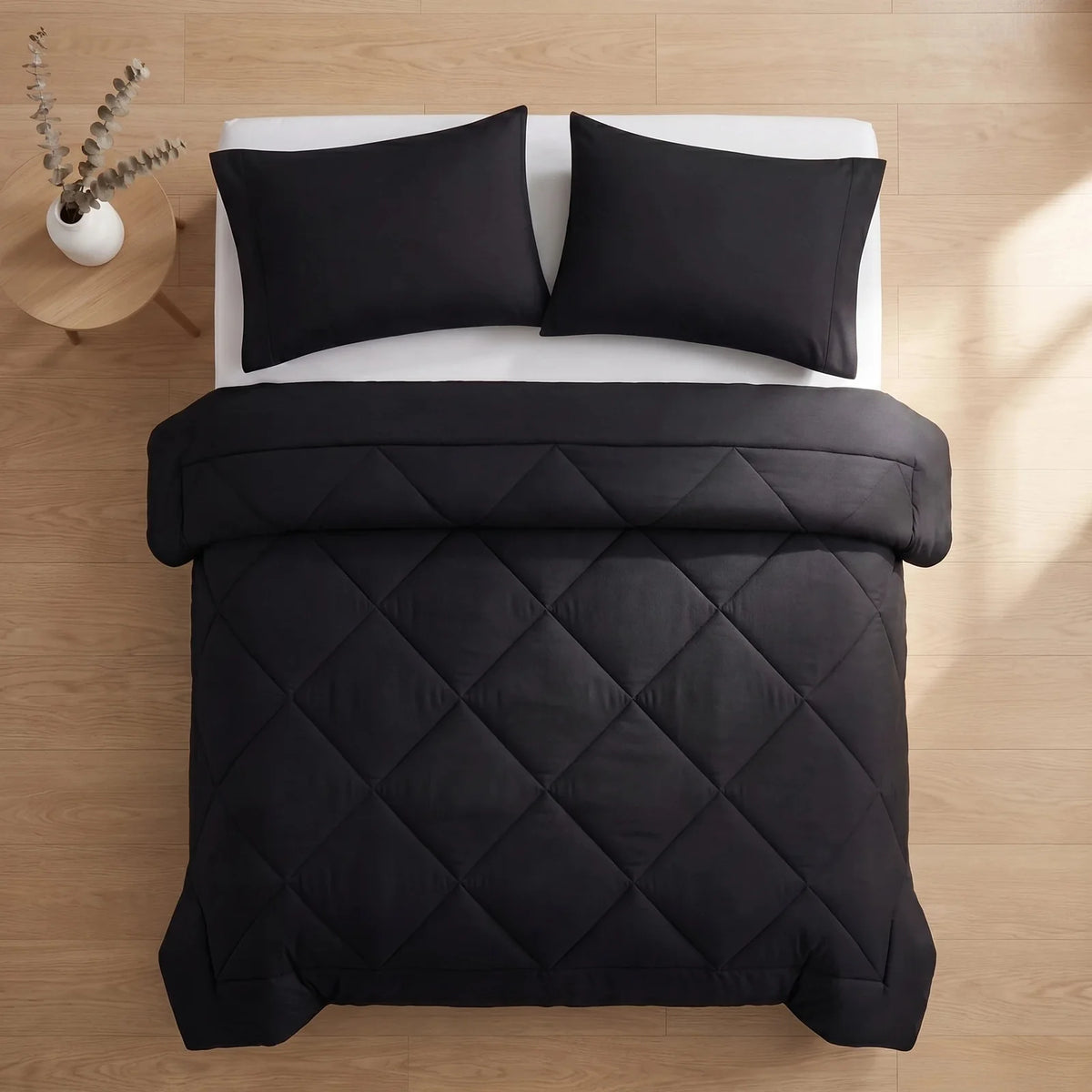 DormiPuro® 2-i-1-täcke – Nattsvart