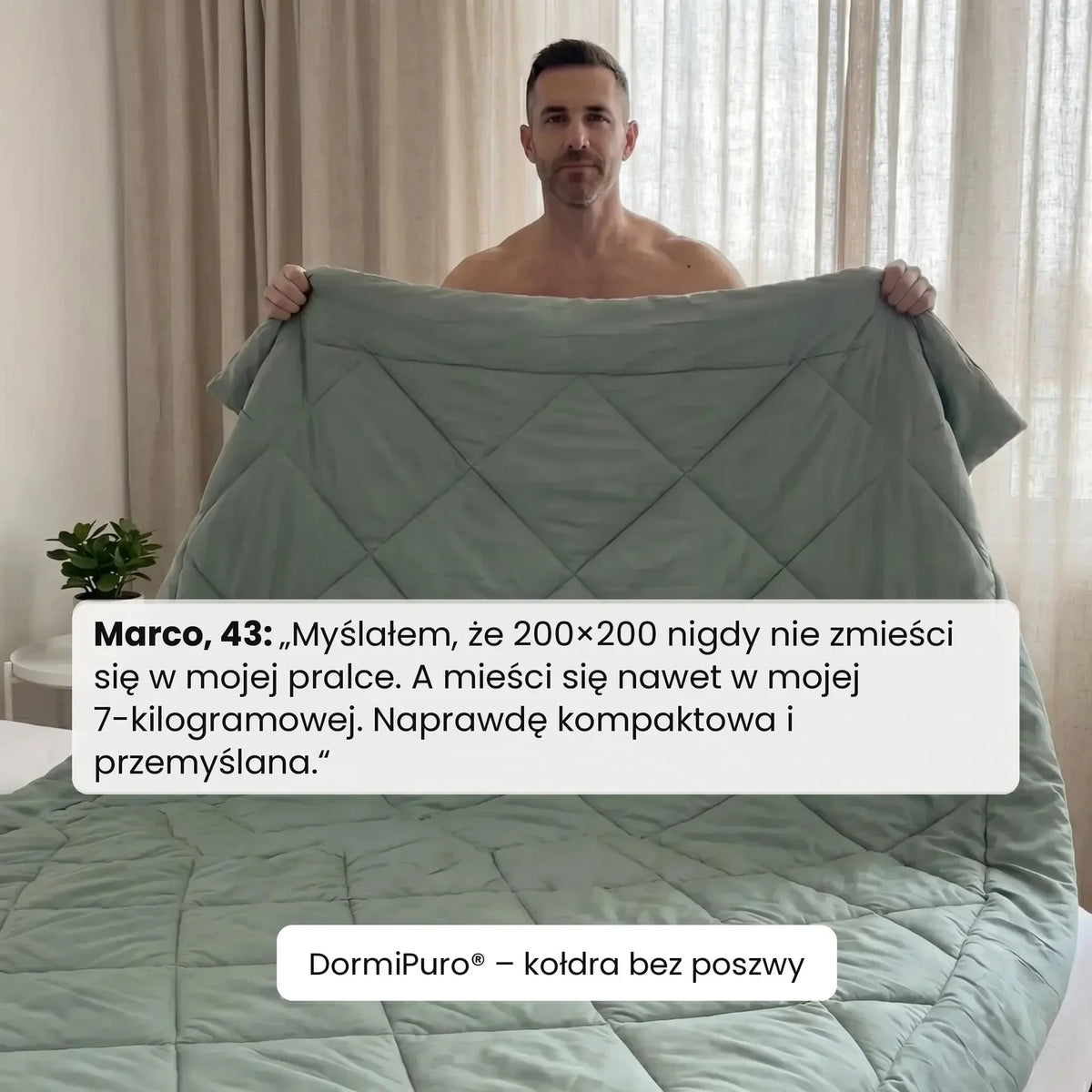 DormiPuro® 2-i-1-täcke [pl]