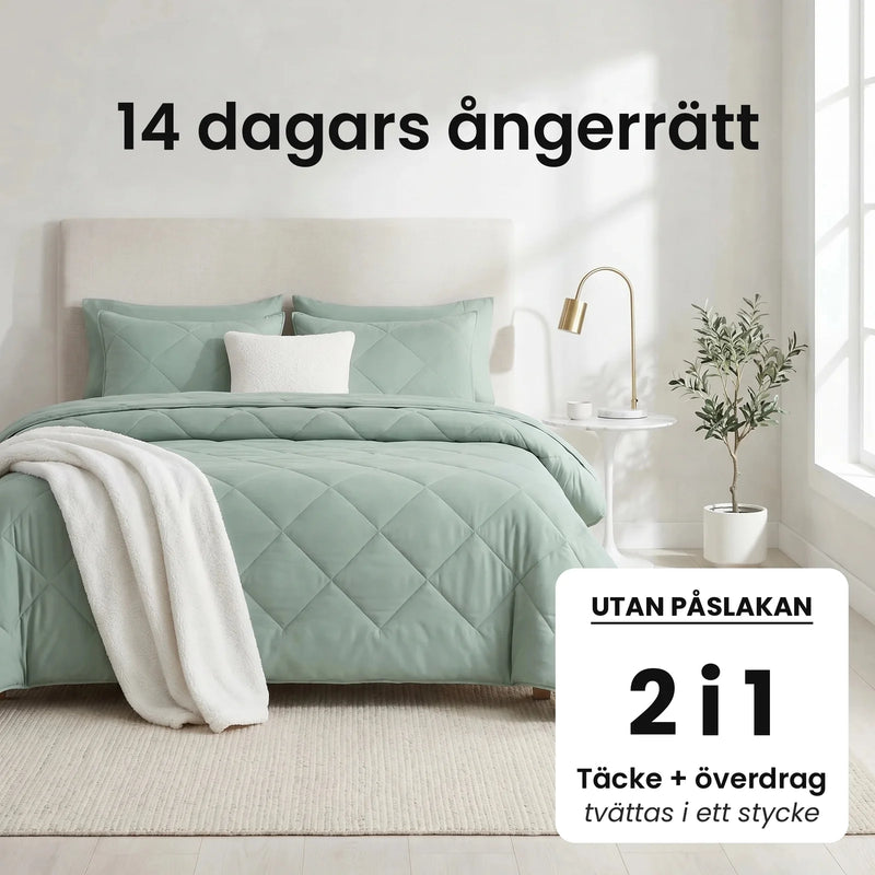 DormiPuro® 2-i-1-täcke [sv] – Mintgrön