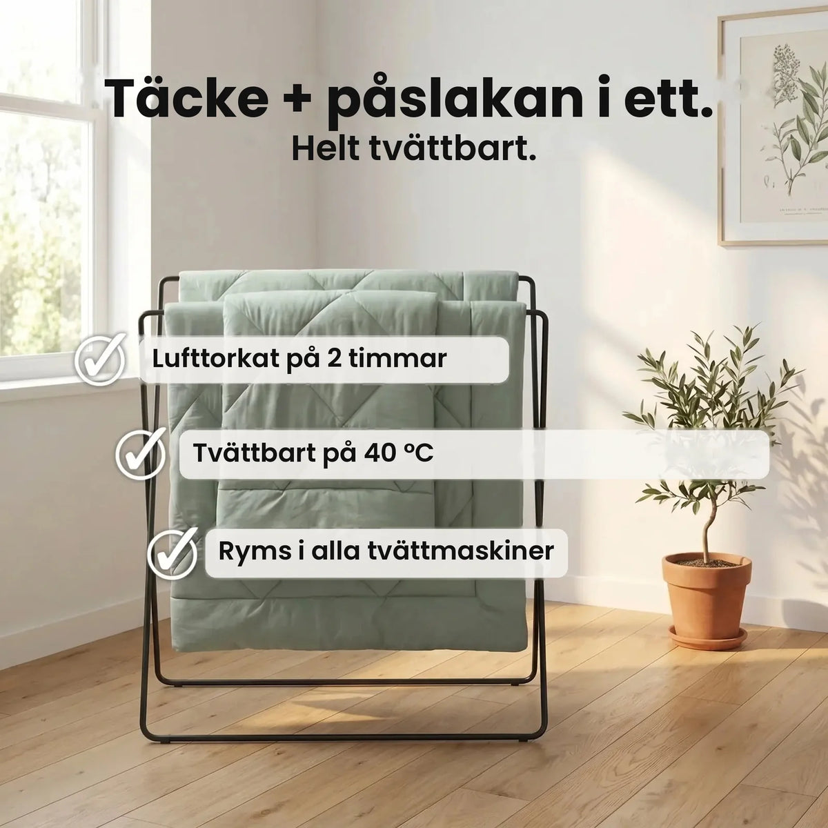 DormiPuro® 2-i-1-täcke [sv]