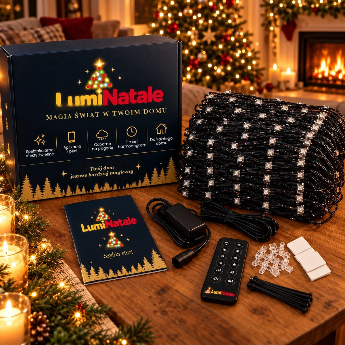 LumiNatale – animerad LED-gardin för balkongen, med app [pl] #4